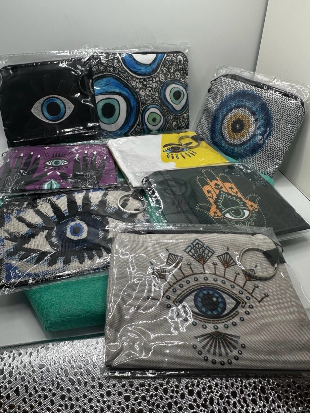8 mini Evileye Purse Set